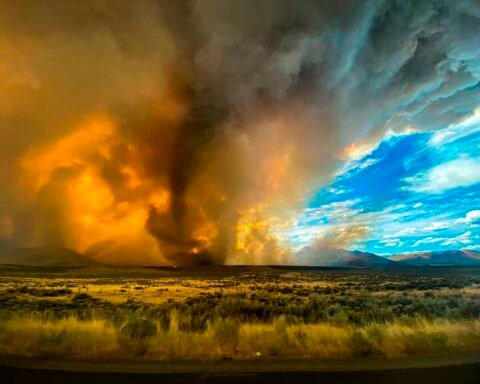 Tornado in California