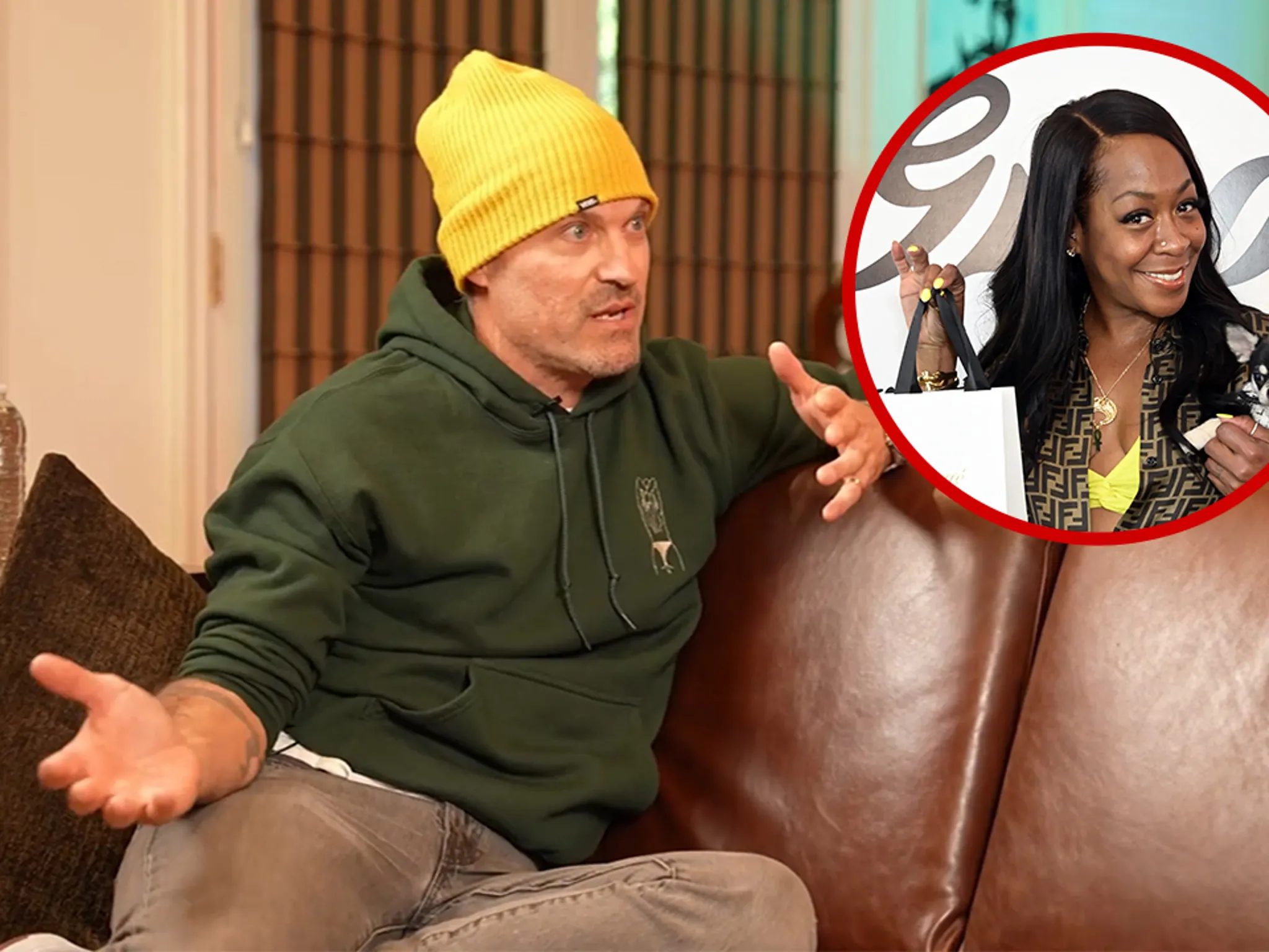 Brian Austin Green Says Tichina Arnold Told Him to Keep Their Connection Quiet